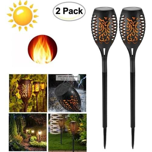 12LED Solar Garden Light Flickering LED Landscape Light IP65 Waterproof Lawn Lamp Path Lighting Solar Outdoor Light