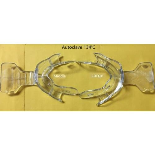 Dental Frame Cut Back/FCB Edentulous Jaw Impression Tray Mandibular Denture Large+Middle