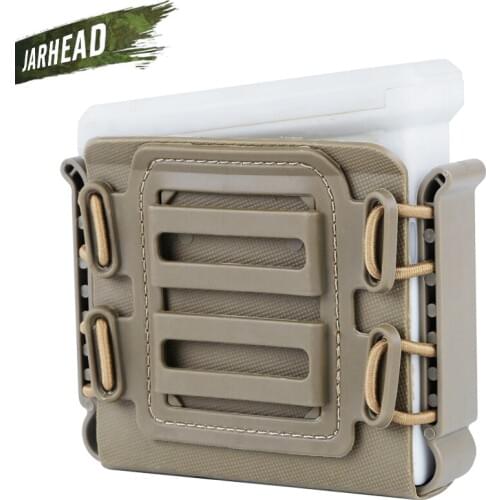 Tactical Molle Magazine Pouch Military Pistol Fast Mag Pouch Holster Fastmag Belt Clip Shell Mag Set for ASW338 L96A1 M82A1 etc