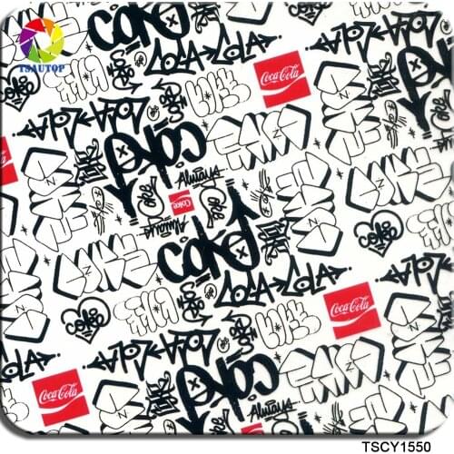 TSAUTOP Size 0.5m x 60m Hydro Dipping Film Aquaprint PVA Water Transfer Films Water Soluble Cartoon Movie WDF1550