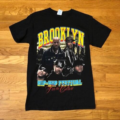 Vintage DMX Rakim The Lox Brooklyn Hip Hop Rap Bootleg T Shirt