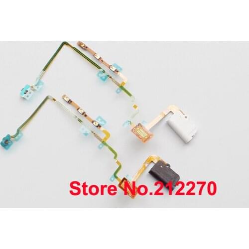 YUYOND Headphone Audio Jack Power Flex Cable Replacement For Apple iPod Nano 7 Wholesale Free DHL EMS