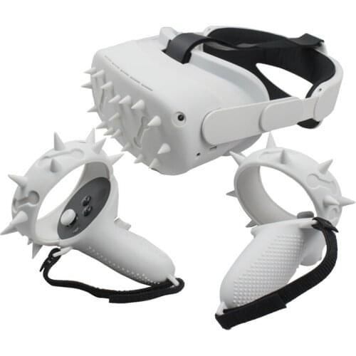 Anti-sweat Touch Controller/Anti-leakage Light Blocking Eye Protective Case Face Cover for Oculus Quest 2 VR Glasses Accessories