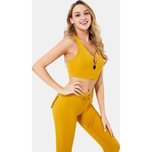 Womens Tracksuit Wives Hip-lifting Elastic Running Sports Set Women Yoga Top Bra Leggings Sports Suit Gym Sportswear Workout