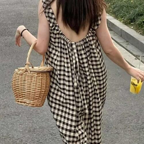 Plus Size 8XL 150kg Women Long Dresse Sleeveless Solid Color Loose Dresses Ladies Vintage Sexy Large Dress