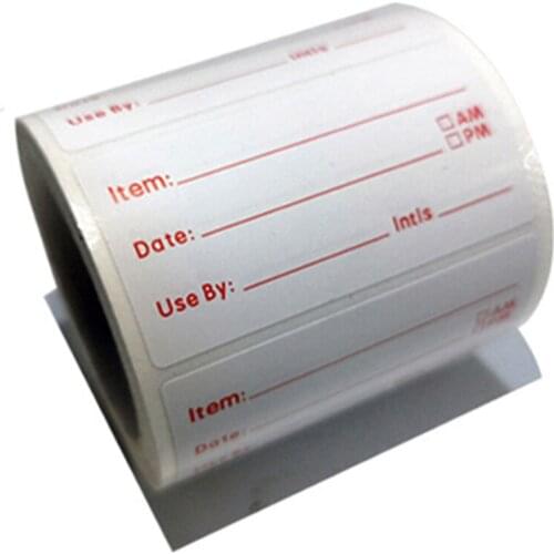 1 Roll Kitchen Sticker Refrigerator Freezer Food Storage Date Content Label