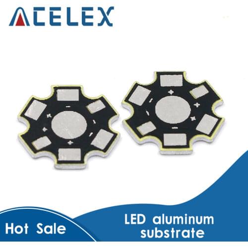 10PCS 1W 3W 5W High Power LED Heat Sink Aluminum Base Plate