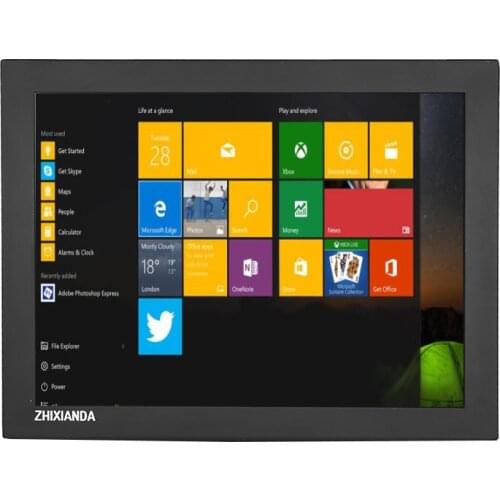 12 Inch Metal Case Open Frame Industrial LCD Wall Mount Monitor