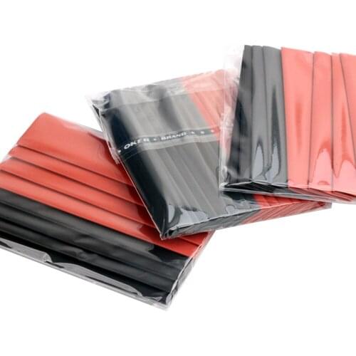 127PCS 2:1 Heat Shrink Tube Sleeving W-rap Wire Cable Assortment Kit Portable 127PCS Polyolefin Heat Shrink Tubing