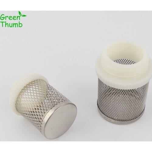 30pcs Male Thread Stainless Steel Filter 1/2inch,3/4inch,1inch Check Valve Filter High Quality Faucet Adapters