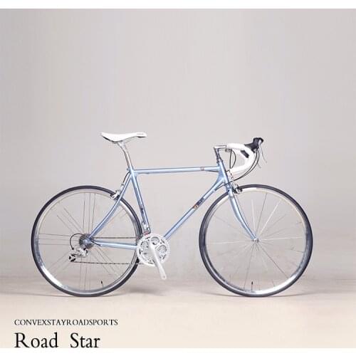 700CReynolds Pipe Frame Chrome-Molybdenum Steel 525 Road Bike Frame Vintage Bike Frame /FORK columbus pipe frame