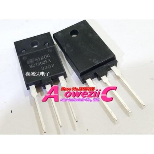 Aoweziic 100% new imported original MD1802FX MD1802 MD1803DFX TO-3PF NPN Transistor 1500V 10A
