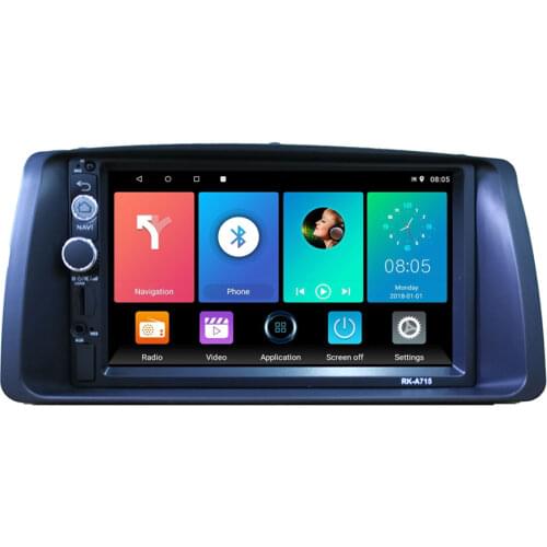 2 Din Car Radio Multimedia Video Player Mirror Link For Toyota Corolla 2003-2006 Surrounded Trim Panel Kit Android Head Unit