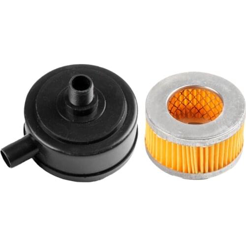 1 Set Air Compressor Intake Silencer Muffler Filter Noice Reducer Cartridge Air Pump Accessories Kit