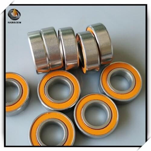 2Pcs SMR137ZZ CB ABEC7 7X13X4 mm MR137 Stainless steel hybrid ceramic ball bearing Fishing vessel bearing