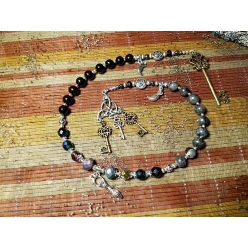 Hecate Ladder, Lady of Keys, Triple Goddess, Mother of Witches Charm