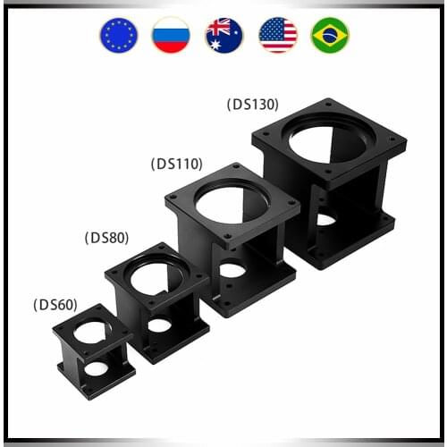 Stepper Servo motor mount DB57 DS60 DS80 DB86 DS110 DS130 Aluminum bracket for 57 60 80 86 110 130 motor
