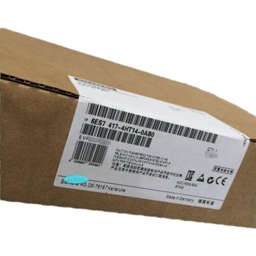 New packaging 1 year warranty 6ES7417-4HT14-0AB0{No.24arehouse spot} Immediately sent