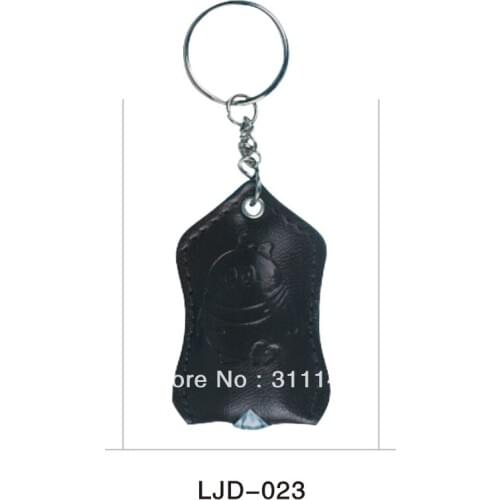 New ! with LED light black colo Key Chains Key Rings factory customized 1000pcs/lot free shipping by Fedex