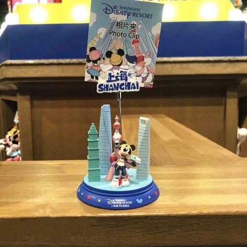 New Style Shanghai Disney Mickey Cartoon Cute Photo Clip Decoration Gift AG2362