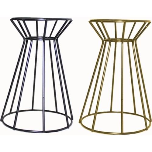 Rustic Style Freestanding Hanging Geometric Planter Hourglass Shaped Metal Tillandsia Air Plants Rack Holder Ornament Home Decor