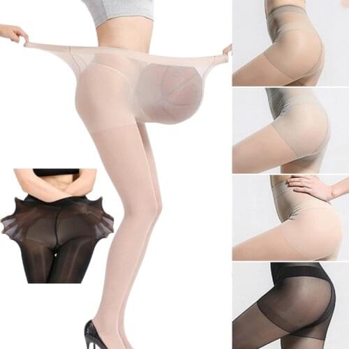 High Waist Sun Protection Sexy Breathable Elastic Tights Slim Stockings Ladies Tear Resistant Nylon Pantyhose Women Summer