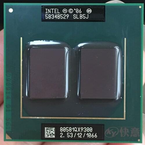 Intel Core 2 Extreme Mobile QX9300 SLB5J 2.5 GHz Quad-Core Quad-Thread CPU Processor 12M 45W Socket P