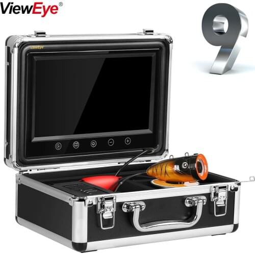 ViewEye 9 Inch ABS Plastic Shell Fish Finder Underwater Fishing 9" Video Camera 12 LED Night Vision Fishcam Ice Angling Outdoor