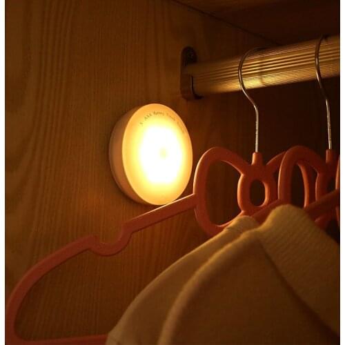 Dimmable led Night Light Kids Baby Nursery Touch Sensor Lamp Battery Operated Battery Powered for Wall Bedroom Closet Cabinet