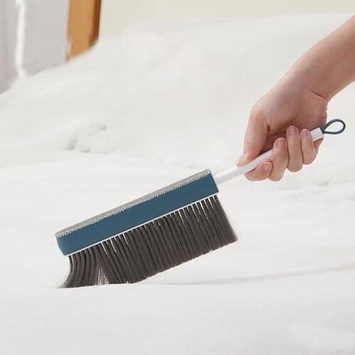 Retractable Bed Brush Furniture Hair Dust Cleaning Brush Soft Bristles Bed Dust Removal Brush Clothes Lint Sticking Roller