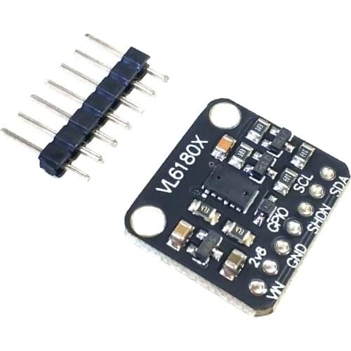 1PCS VL6180 VL6180X Range Finder Optical Ranging Sensor Module for Arduino I2C Interface 3.3V 5V gesture recognition