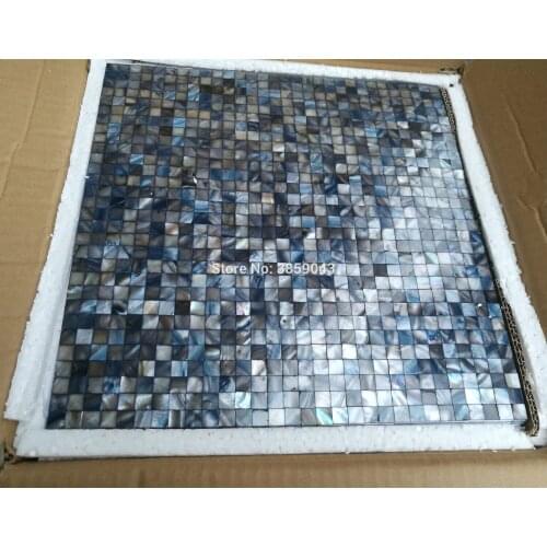 10x10mm chip size shell mother of pearl mosaic tile for kitchen backsplash and bathroom 11 square feet/lot qch214