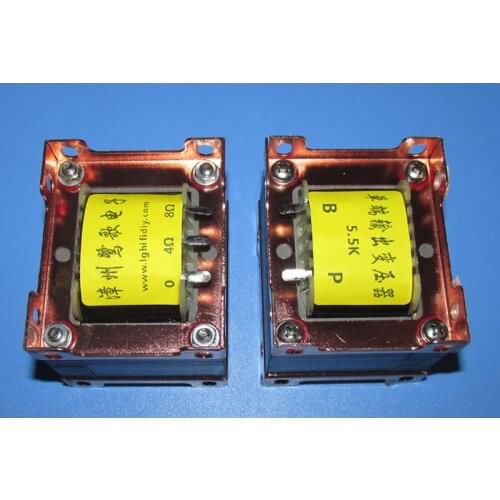 5.5K 5W high quality tube amplifier single-ended output transformer, suitable for electron tube 6P1 6P14 6P6P