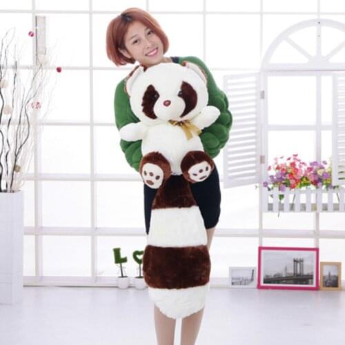 Big Long Tail Raccoon Toys Plush Stuffed Animals Dolls Plush Raccoon Soft Toys Cute Fox Dolls Kids Girl Christams Gift