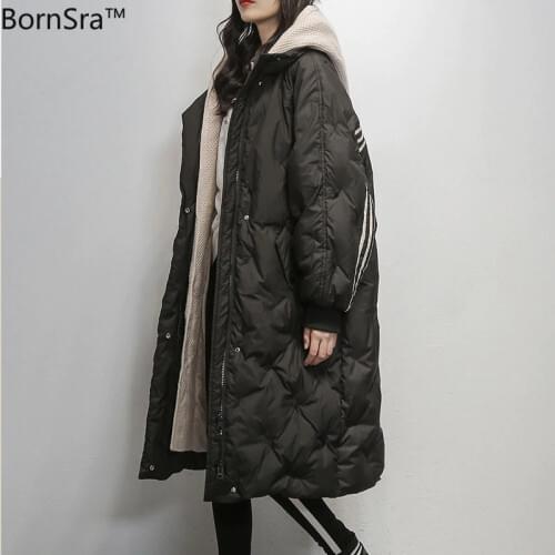 Bornsra Women's Fashion Down Jackets