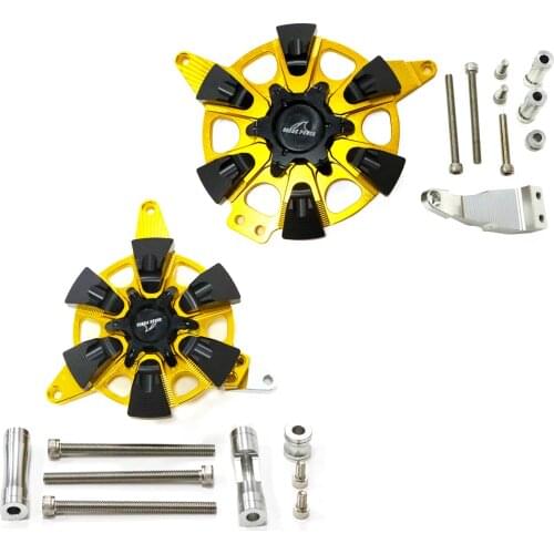 Fit For Kawasaki Ninja 650 ER-6F Z650 2009-2019 Left + RightEngine Guard Case Slider Cover Falling Protector