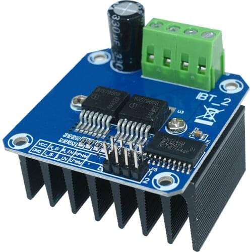 DC 43A Stepper Motor Driver Double BTS7960B H-Bridge PWM Motor Speed Control for Arduino Smart Car