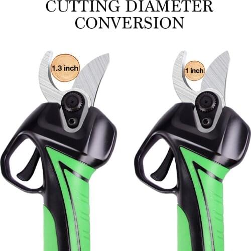 Electric Pruning Shears Brushless Cordless Garden Pruner Scissors Tree Branch Pruner Garden Pruner Lithium Battery
