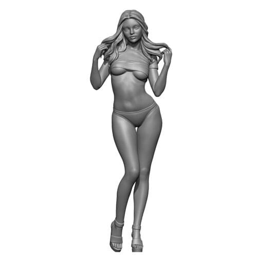 1/12 Resin Model Figure GK， Unassembled and unpainted kit