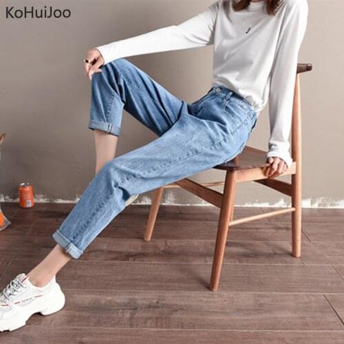 Джинсы МОМ KoHuiJoo China At AliExpress