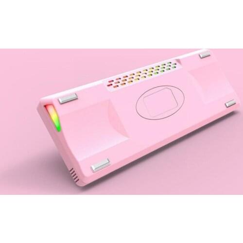 For CHERRY MX Gateron Kailh Switches Hotswap Mechanical Kit 3/5 Wired RGB DIY Kit Pins Seat TM680 Keyboard Shaft F1G0