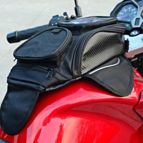 Multifunctional Tank Bag Motorcycle Moto Magnetic Mobile Phone Navigation Package Motorbike Oil Fuel Bag Waterproof