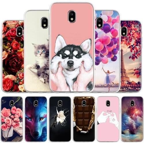 Soft Case For Samsung J3 2017 Cases J330 J330F SM-J330F Case Silicone Funda For Coque Samsung Galaxy J3 2017 TPU Phone Shell