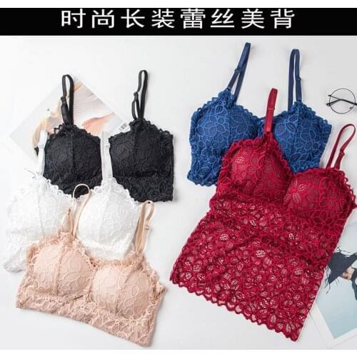 3D Sexy Lingerie Seamless Sport Bra Backless Top Bra Push Up Bralette Brassiere Women Underwear lace long dress girl sling vest