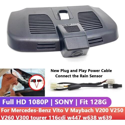 Easy to install Wifi Car DVR Dash Cam Full HD For Mercedes-Benz Vito V Maybach V200 V250 V260 V300 tourer 116cdi w447 w638 w639