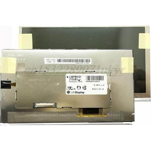 2pcs LA070WQ1(TD)(02) LA070WQ1(TD)(01) LA070WQ1 LA070WQ1-TD02 TD01 Original 7" LCD Display for Mercedes Benz Buick OPEL NAVI