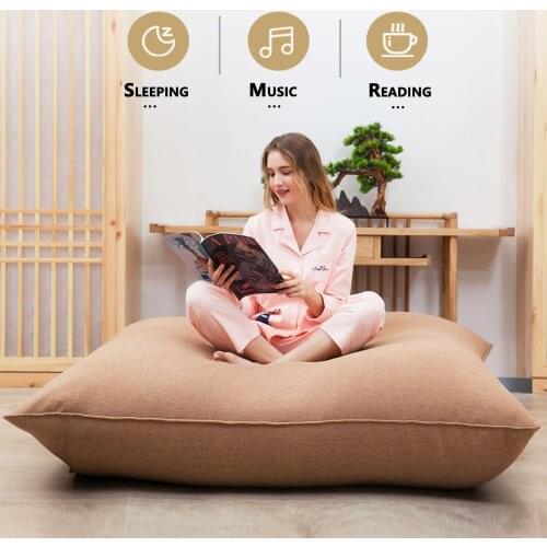 Croker Horse Lazy Folding Sofa Bed Bean Bag Covers Without Filler/Inner Pouf Puff Couch Tatami Living Room Furniture Sofa Cover