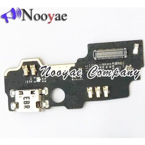 For ZTE Blade X Max Z983 USB Charging Charger Port Connect Dock Connector with Microphone Mic Flex Cable