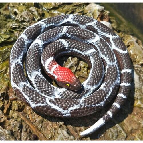 Fake Snake Toy Kids Shocker Scary Simulation Rubber Snake Tricky Spoof Halloween Jokes Prank Prop Antistress Toys Children Gifts