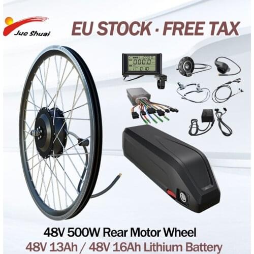 Ebike conversion kit with Lithium Battery Wheel hub motor 20" 24" 26" 27.5" 29" 700C brushless engine rim 29 Electric bike Kit